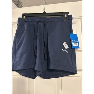 Columbia Women's Court Shorts Navy Blue, Size XS, 5" Inseam, Active Fit